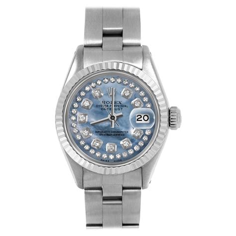 rolex blue mother of pearl|Rolex datejust price chart.